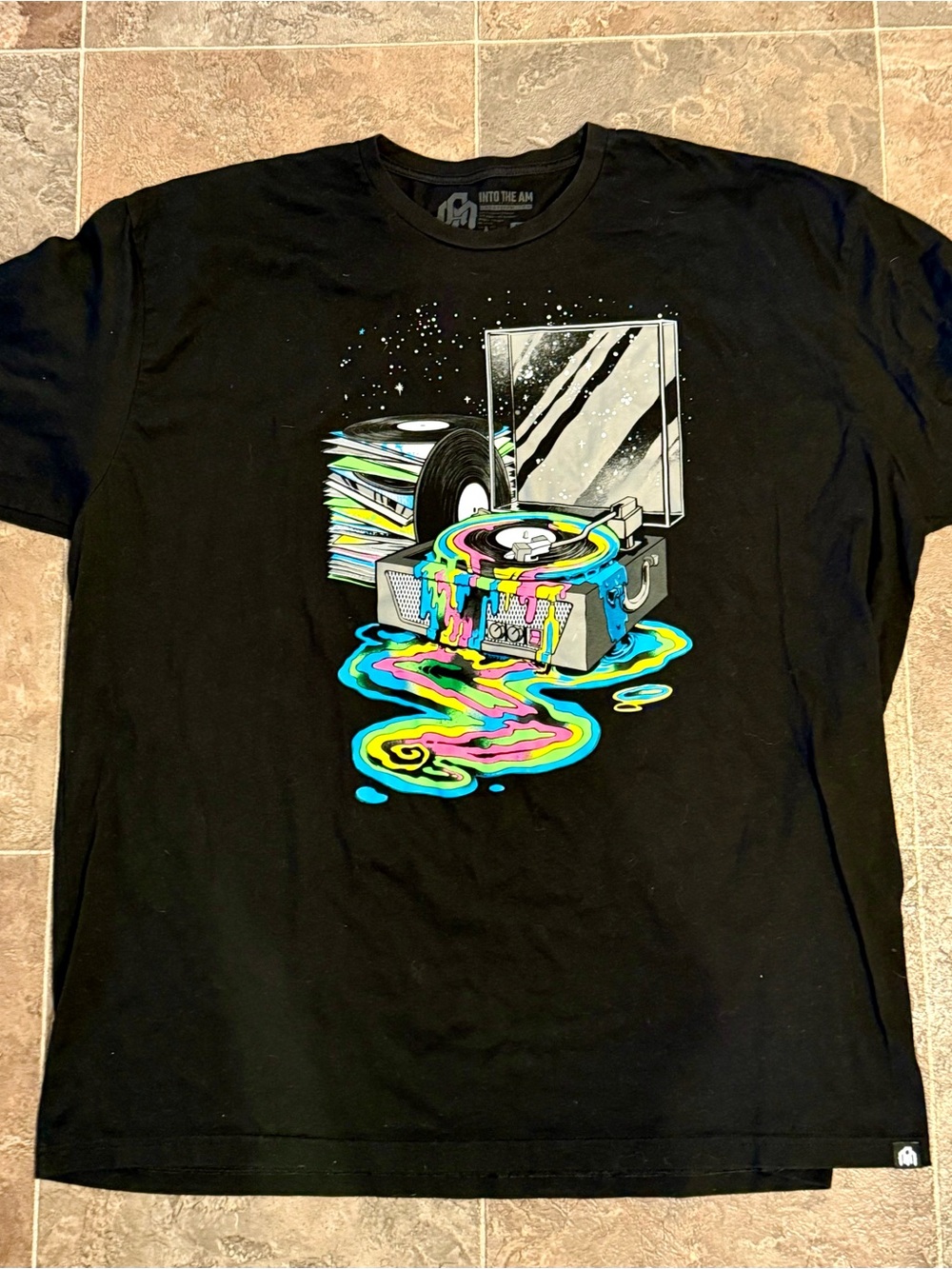 COLOR DRIP VINYL TEE